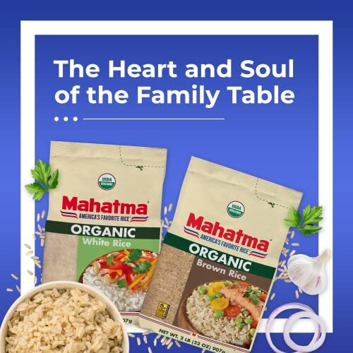 Mahatma Organic Brown Rice 2 lb.