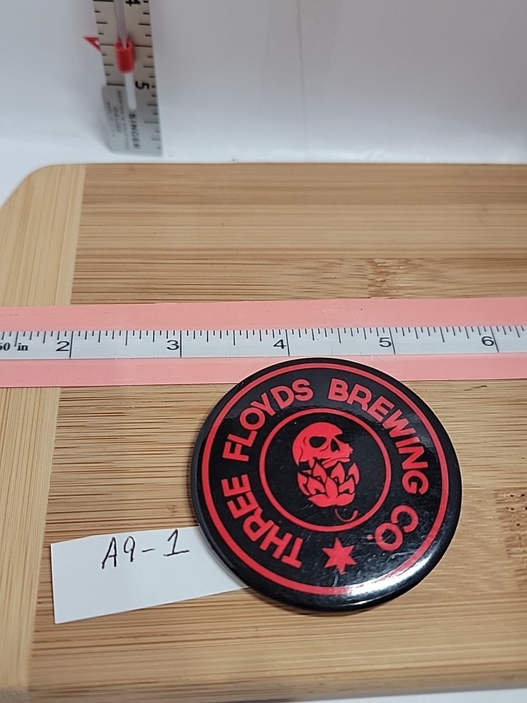 Three Floyds Brewing Company Button Pin