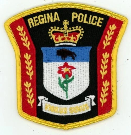 CANADA SASKATCHEWAN REGINA POLICE SHOULDER PATCH SHERIFF