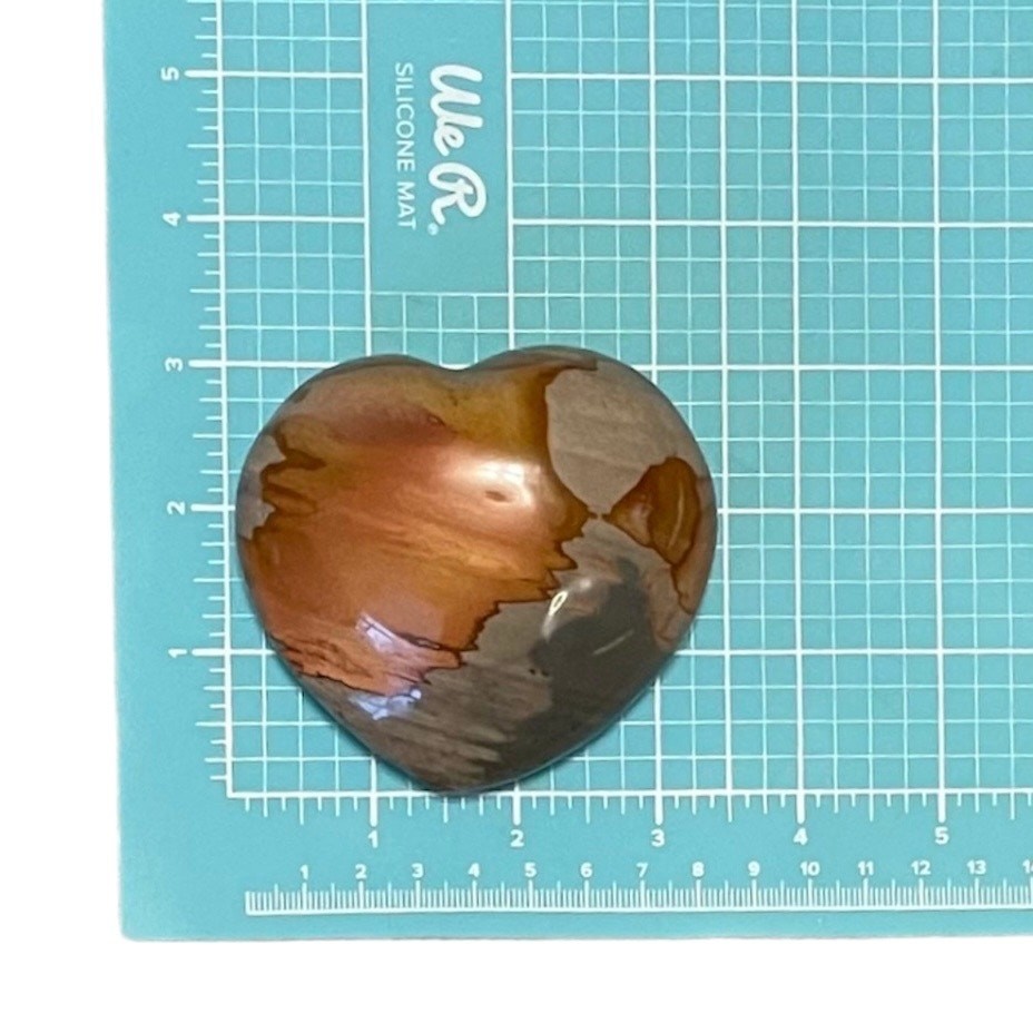 Polychrome Jasper Heart
