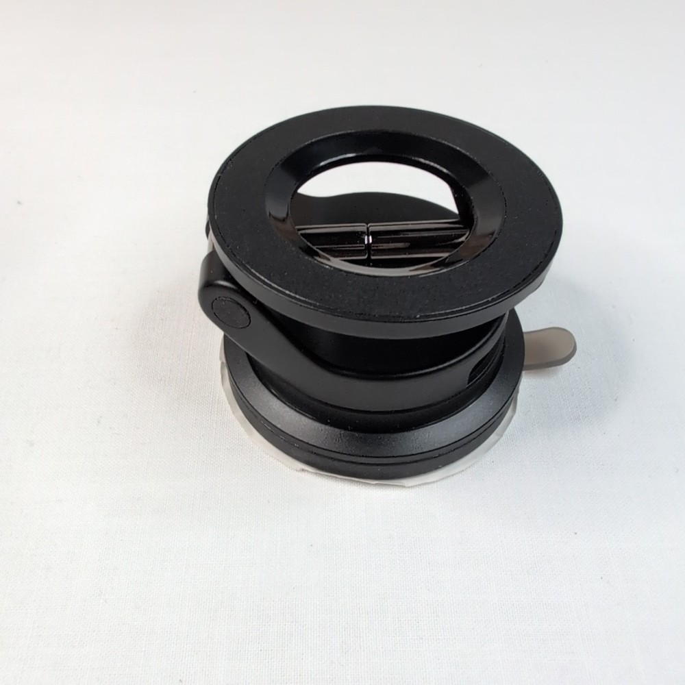 LISEN Mobile Device Cell Phone Flat Surface Adjustable Suction Cup Black