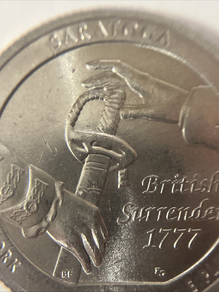 2015 D Quarter British Surrender  US Coin