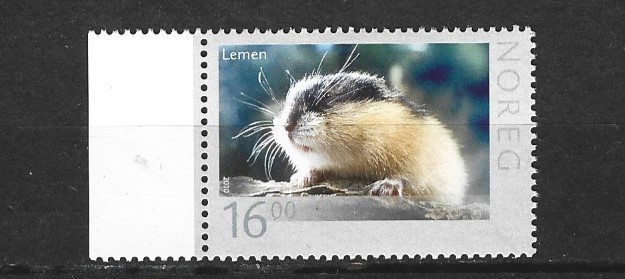 2010 NORWAY Lemming  NK 1743 MNH
