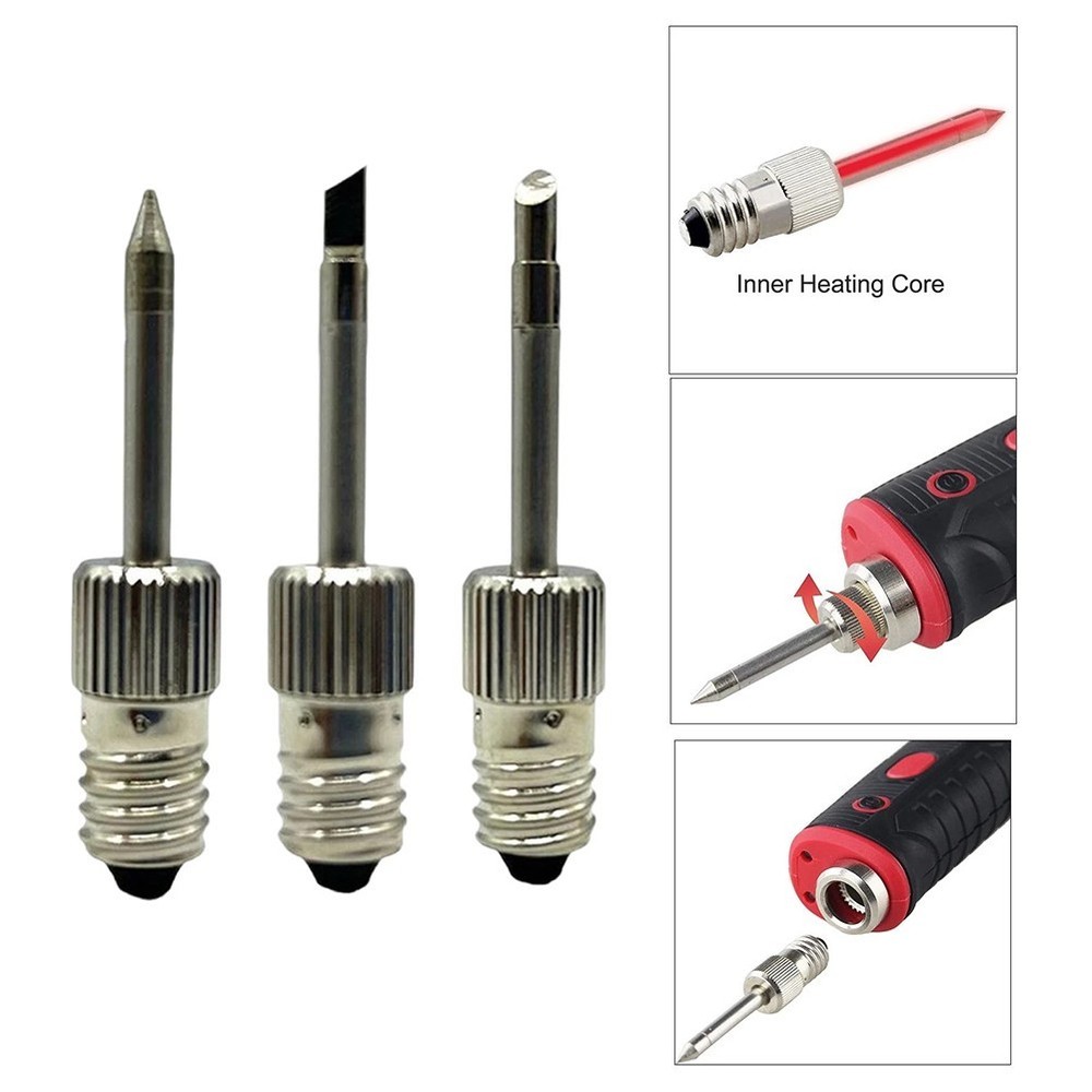 AU E10 Interface Soldering Iron Tips Welding Tips USB Soldering Head B C K Type