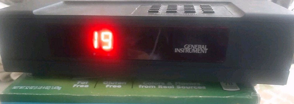 vintage cable tv box