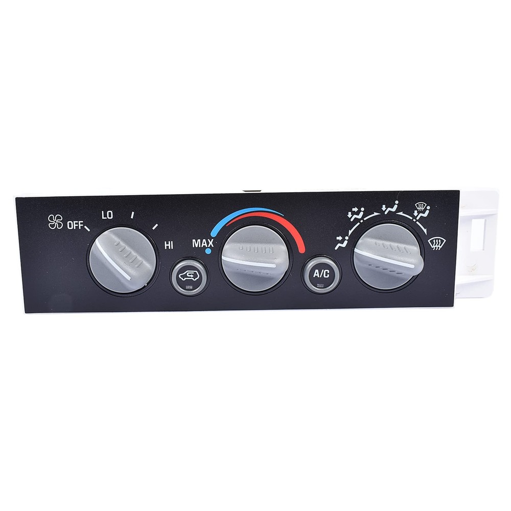 599-007 AC Heater Control Panel Climate Module Switch Without Rear...