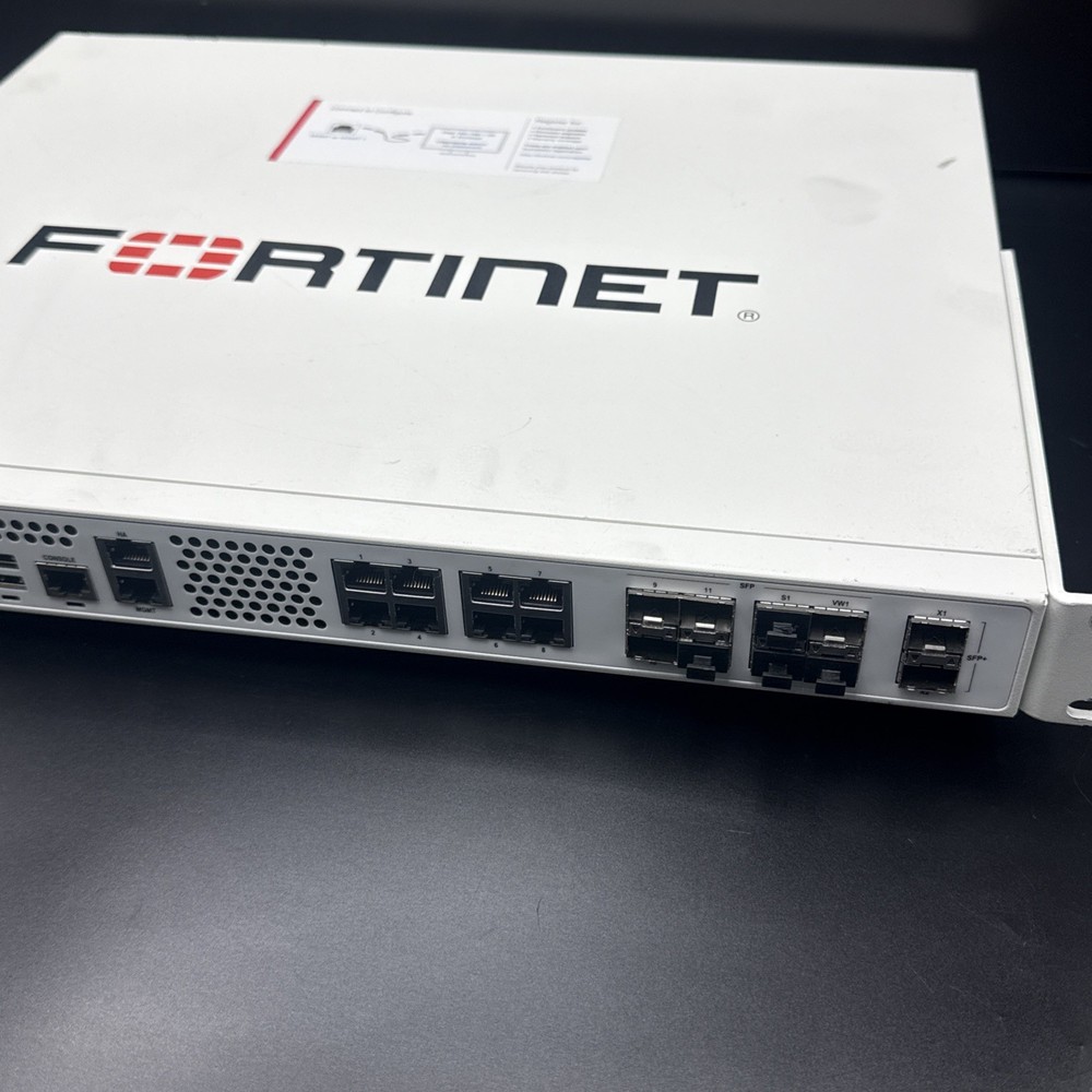 FortiNet FortiGate 600E FG-601E Firewall VPN Security Appliance *Read*