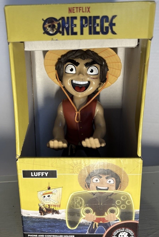 Cable Guys Netflix One Piece Luffy Phone and Controller Holder. NEW!