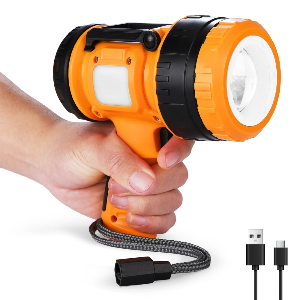 EverBrite Zoomable Spot Light with Foldable Stand 5 Light Modes Handheld LED