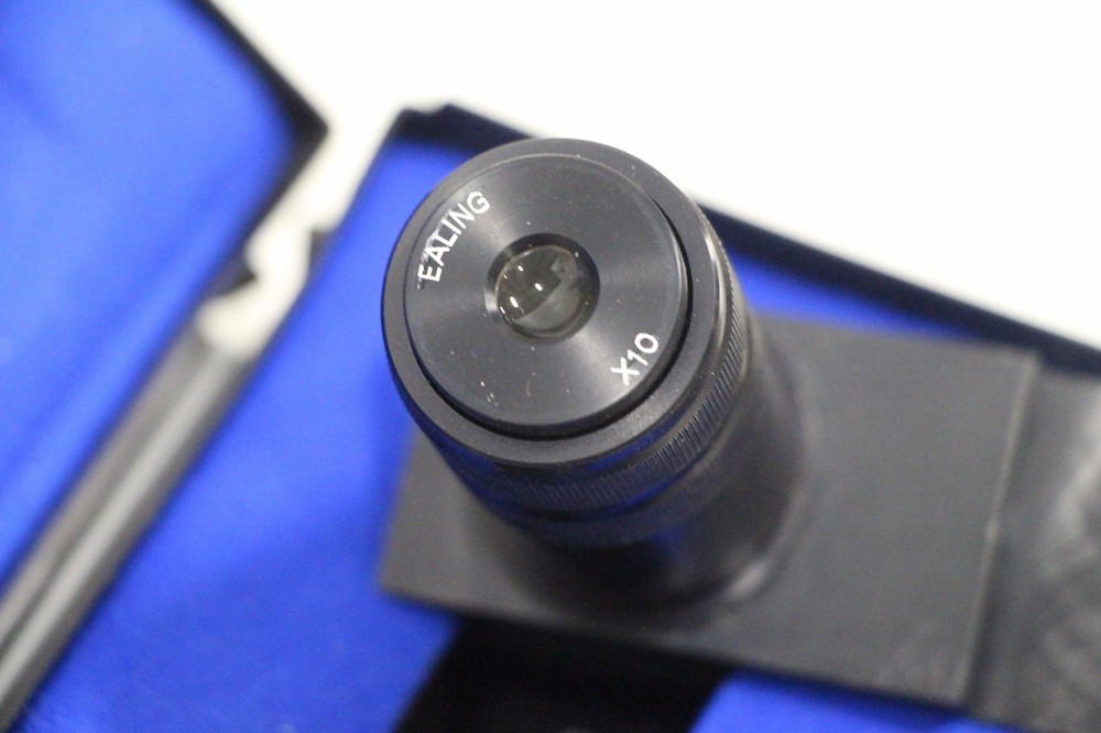 Ealing Microscope x10 x5/12 200 Camera TV Microscope Telescope Kit Parts