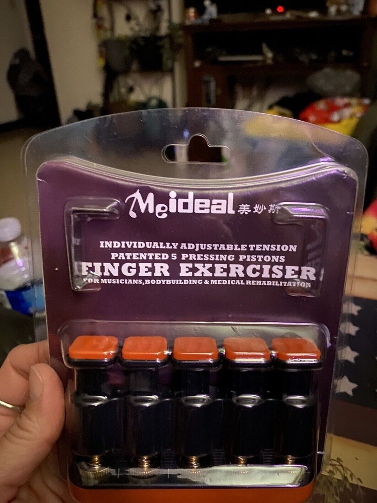 1pc Finger Exerciser Hand Strengthener Adjustable Original Hand Grip Exerciser