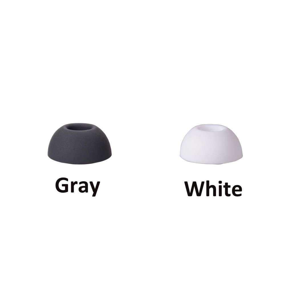 Replacement Silicone Eartips Earbuds Tips Set for Samsung Galaxy Buds 3 Gray