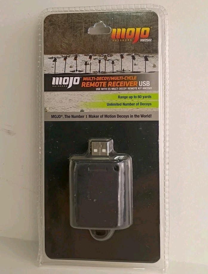 New Mojo Outdoors Multi-Decoy/Multi-Cycle Receiver USB (HW2502)