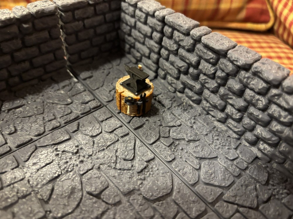 Blacksmith Forge for Tabletop (Dungeons & Dragons, Pathfinder, etc) - Colored