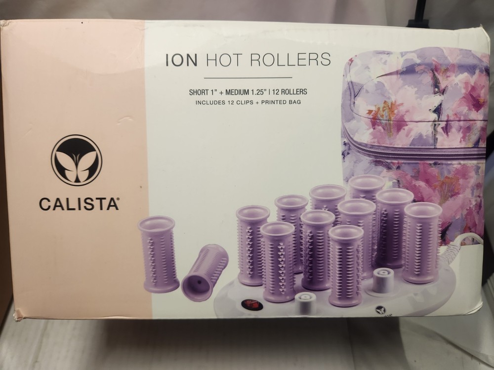 Calista Ion Hot Rollers 12 Rollers/9 Clips