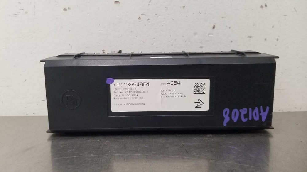 15 CHEVY SILVERADO 1500 TEMPERATURE HVAC CONTROL MODULE 13594964