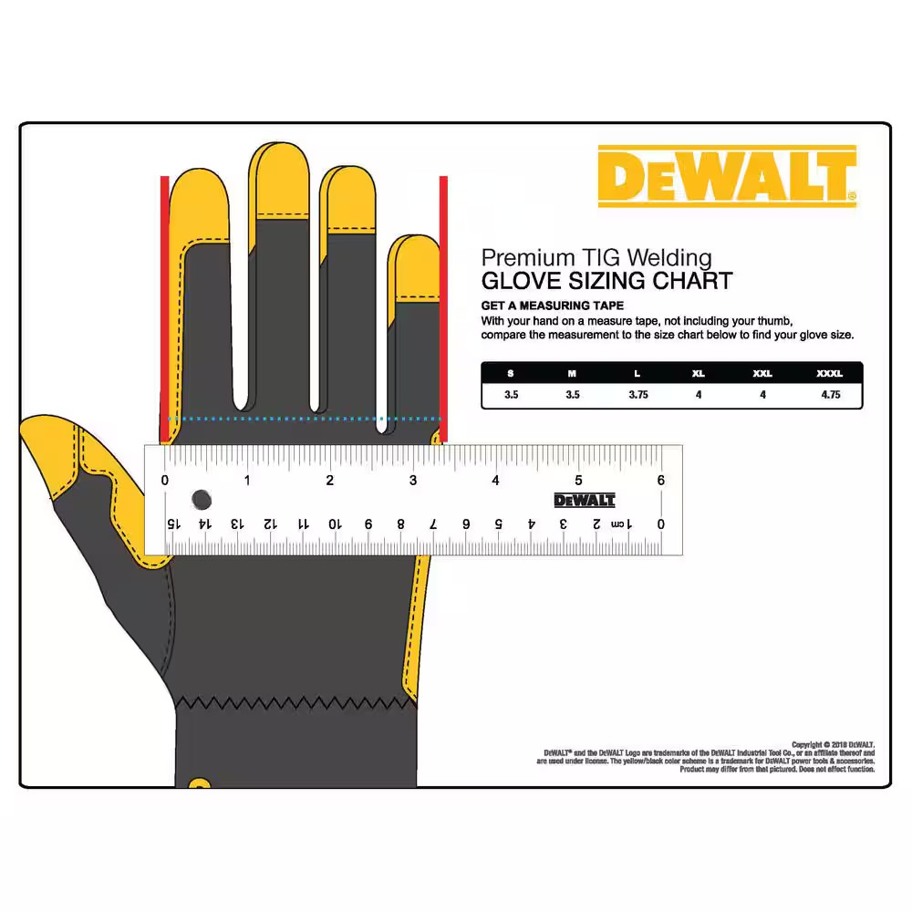 Medium Premium TIG Welding Gloves Medium (1-Pair)