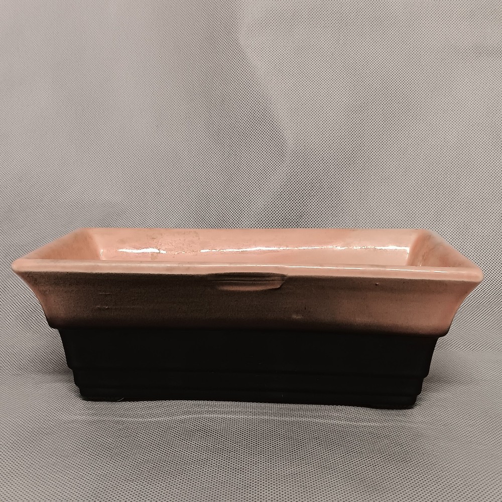 Hull F3 Window Box Planter Pink Black Rectangular 8.5" x 4.75"x 3"