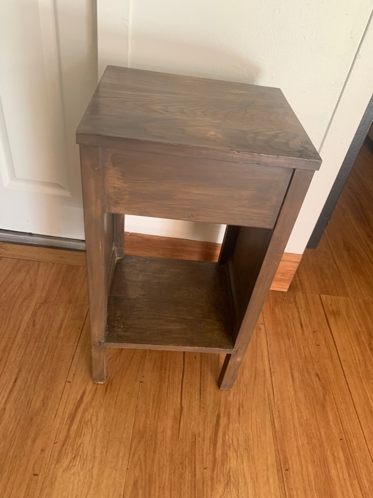 mid century end table