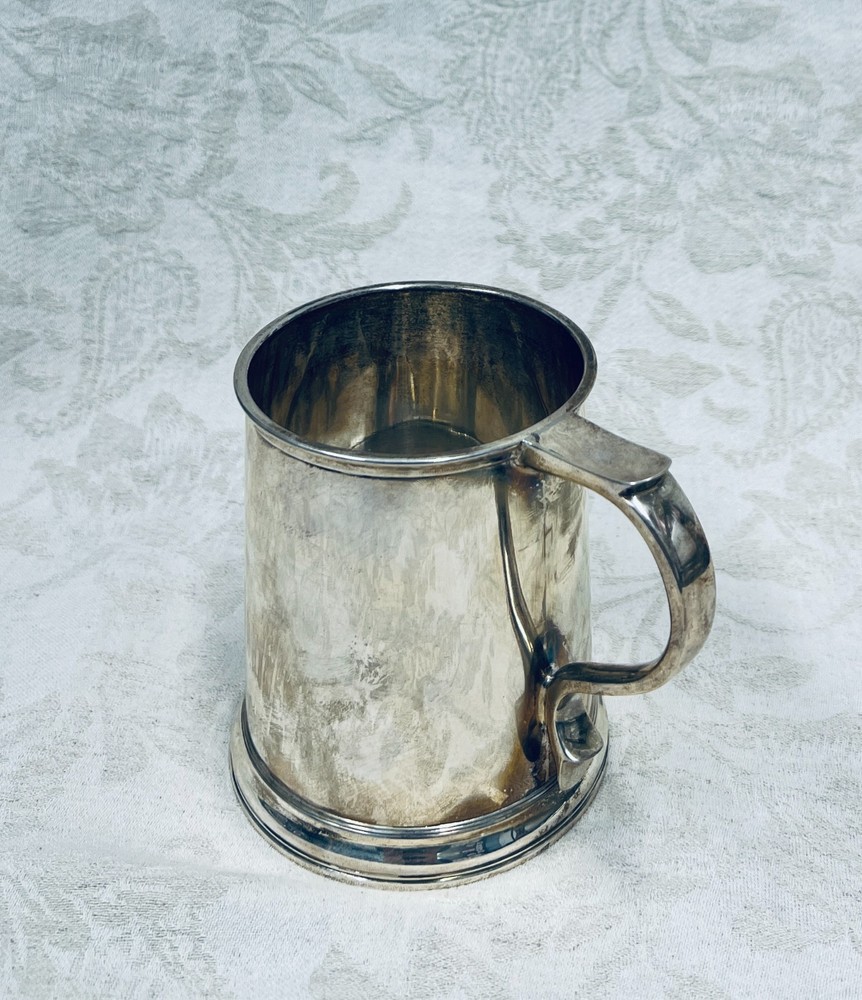 Sterling Silver Tankard 422grams