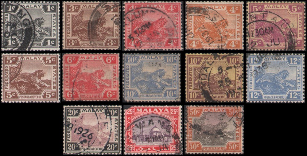 Malaya #50//71 Used