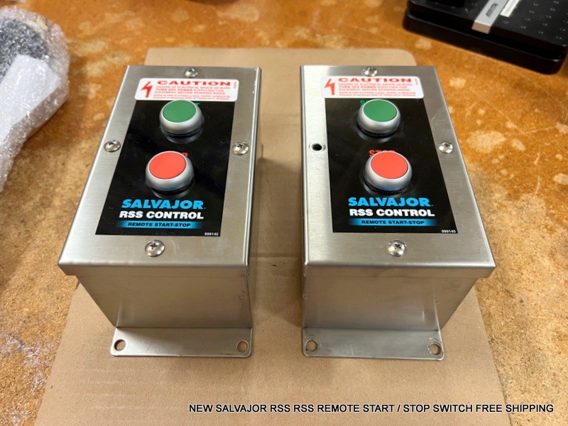 NEW SALVAJOR RSS RSS REMOTE START / STOP SWITCH FREE SHIPPING