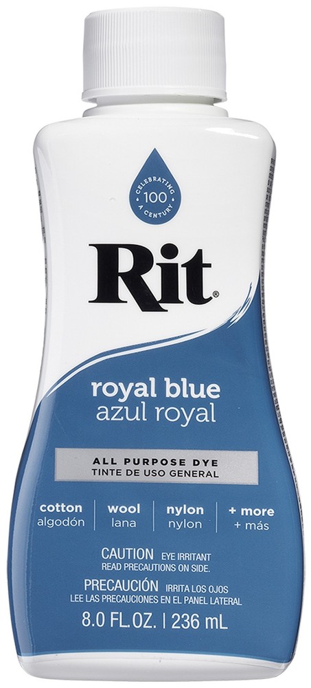 Rit Dye Liquid 8oz Royal Blue