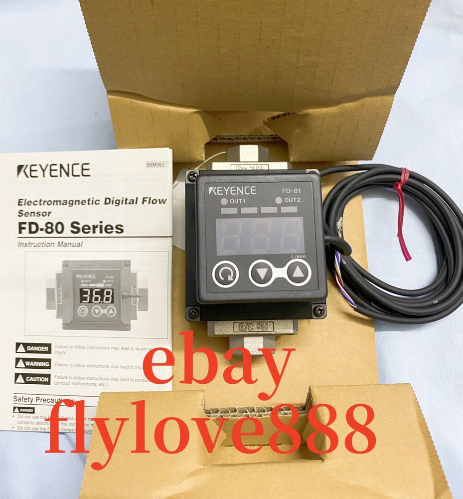 KEYENCE FD-81 Liquid flow meter brand new DHL