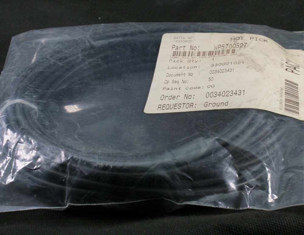 One (1) Phoenix 1683374 Sensor Actuator Cable GOSS WP5700527 10M Long NEW