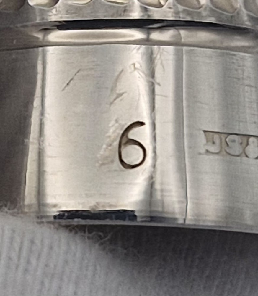 Vintage Sterling Silver Thimble Hallmarked 1978 6.3g