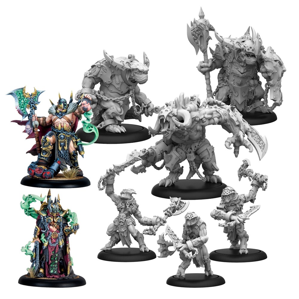 Warmachine: Orgoth Cursebound Command Cadre Set