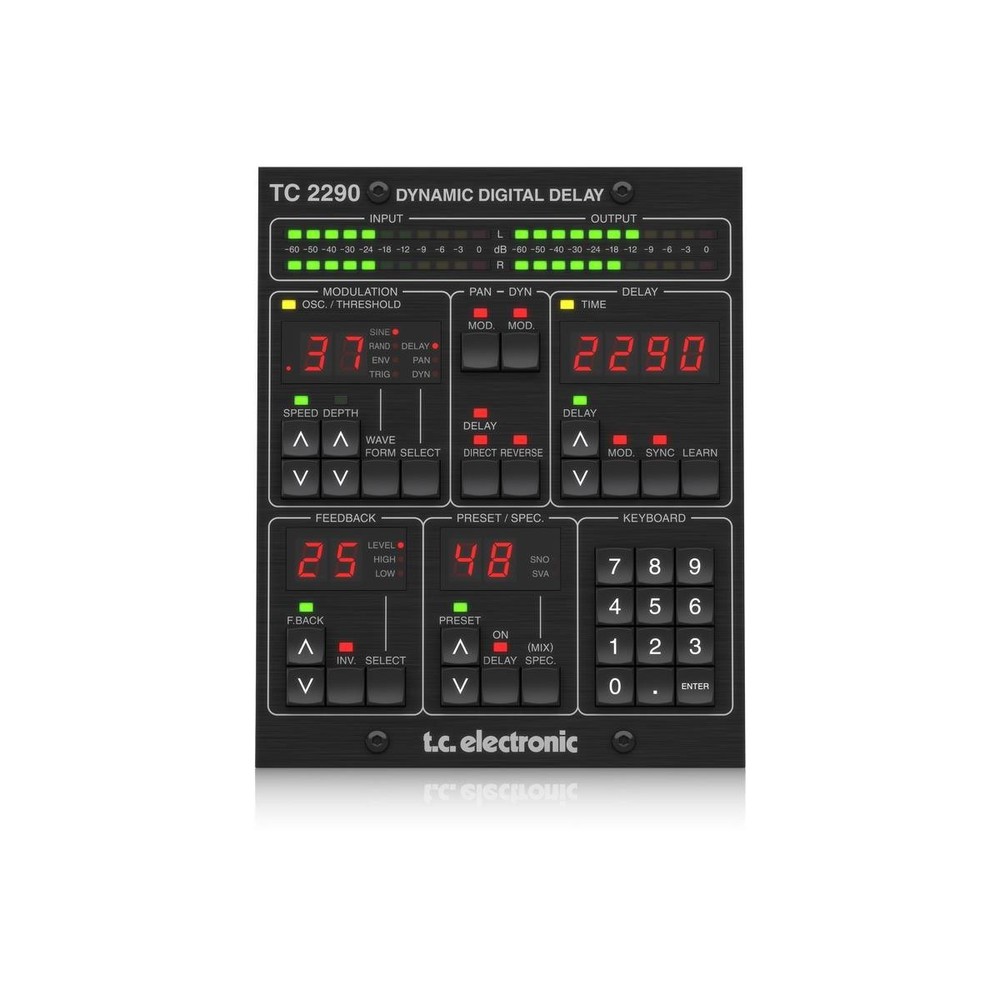 TC Electronic TC2290-DT Dynamic Delay Desktop Controller, Plug-In with Dedicated