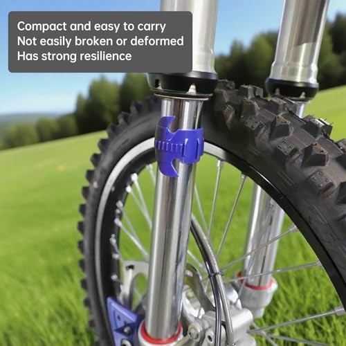 Motorcycle Fork Seal Saver Cleaner,Front Fork Seal Clean Tool, Shock Blue