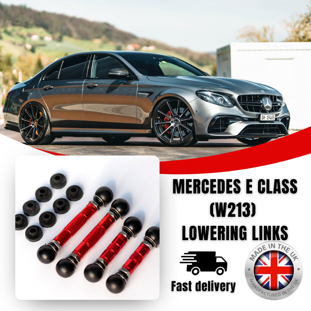 MERCEDES E63 EVOLUTION LOWERING LINKS KIT W213 S213 (ADVANCED ADJUSTMENT) MODULE