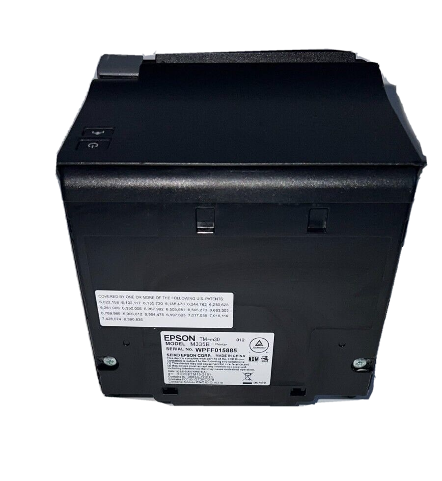 Epson TM-M30 Receipt Printer M335B [USB-LAN-Bluetooth] Adapter/Roll