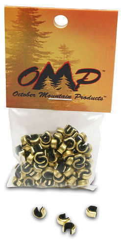OMP Nok Sets 14 - 16 strand Black 100 Pack