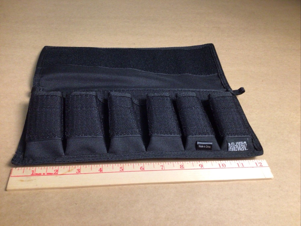 Midway 6 Mag Pouch Tactical 9MM Storage Pouch NEW