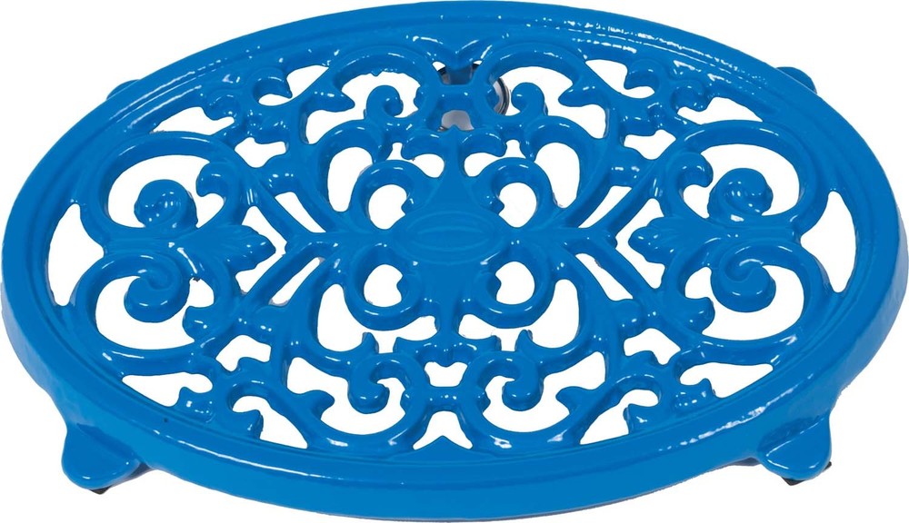 Dagan Blue Trivet, 9in.