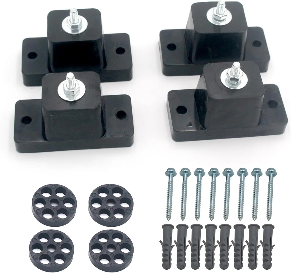 Anti-Vibration Shock Absorbing Rubber Ground Stand Mounting Bracket for HVAC, Ce