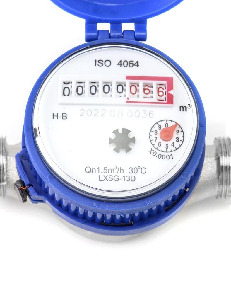 QWORK Water Meter 1 2 NPT Stainless Pulse Output New