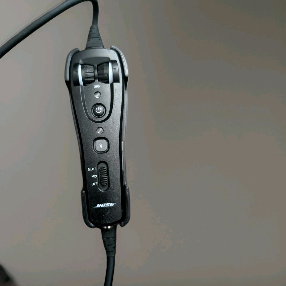 Bose A20 Aviation Headset Controller Mount Holder