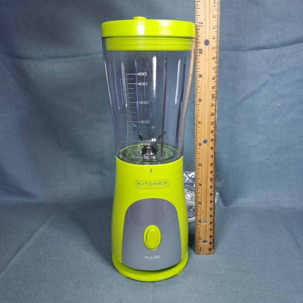 Kitchen Selectives Personal Blender, 15 Oz, Green