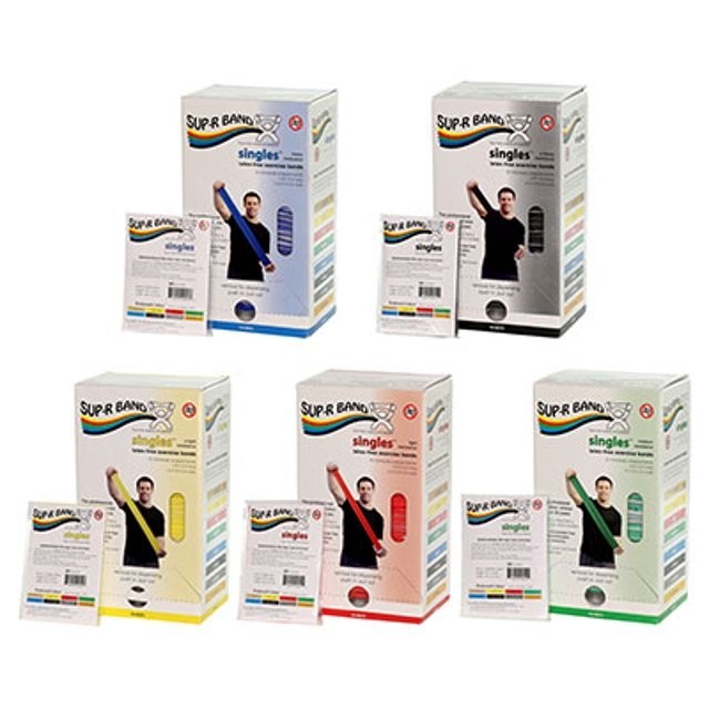 SUP-R BAND BOX, YELLOW 5FT