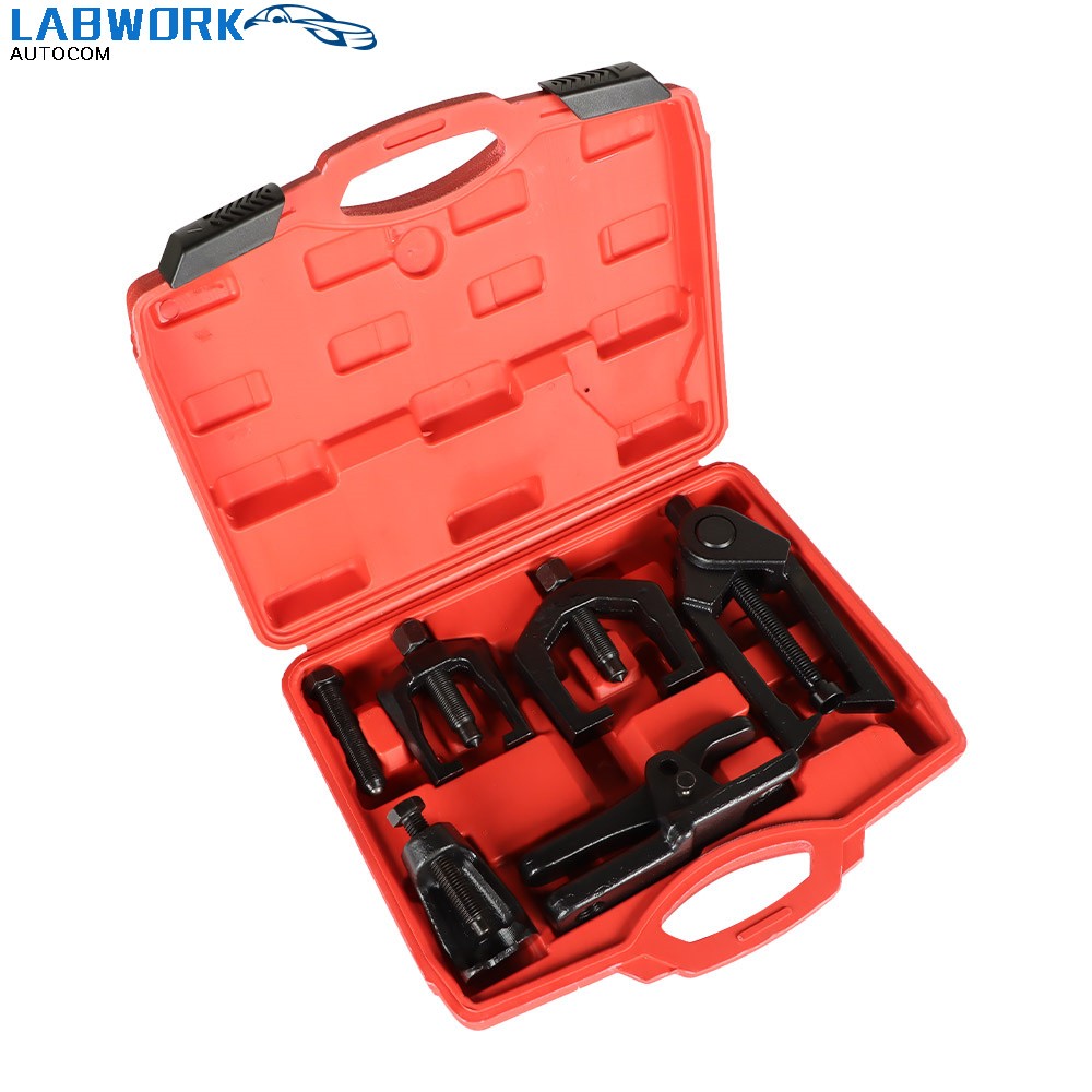 6x Front End Service Tool Kit Ball Joint Separator Pitman Arm Tie Rod Puller