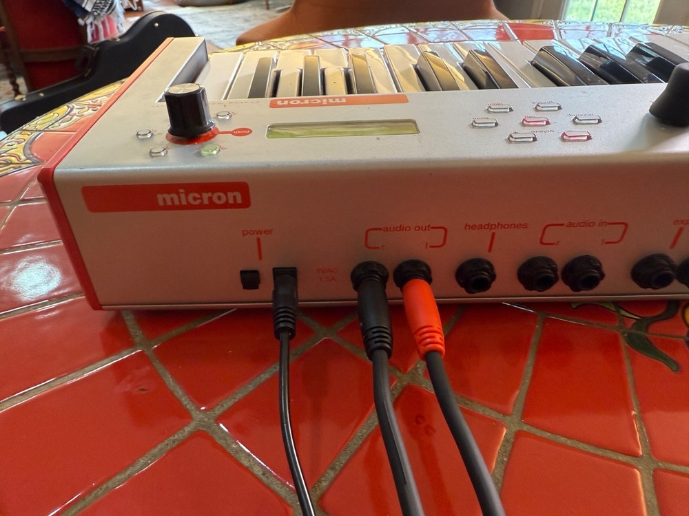 Alesis Micron 3 OSCs, 2 Filters, Drum Machine too!