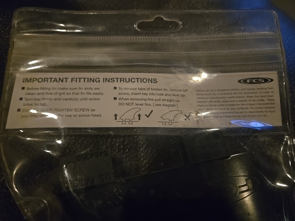 FCS REPLACEMENT FIN GXL