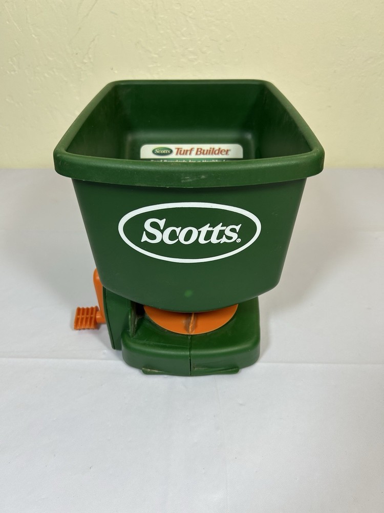 Scotts Easy Turf Builder Handheld Fertilizer Grass Seed Spreader Scott’s