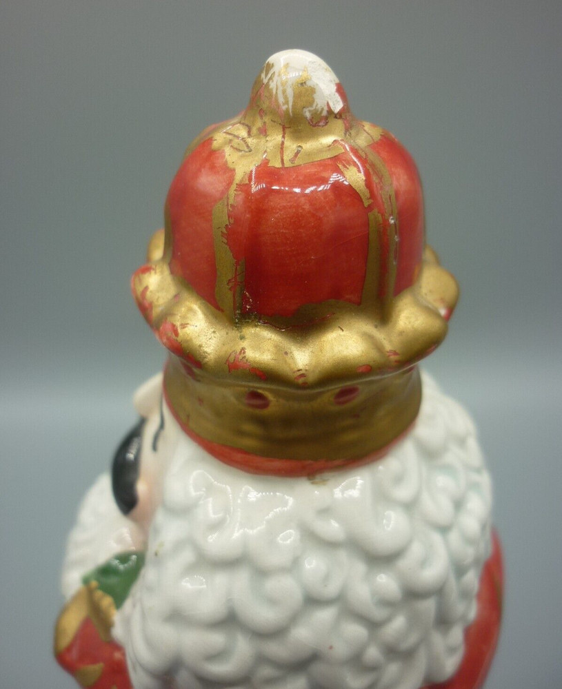 Nutcracker Christmas Ceramic Music Box Nutcracker March Suite Kiyo & Ko 10.5”