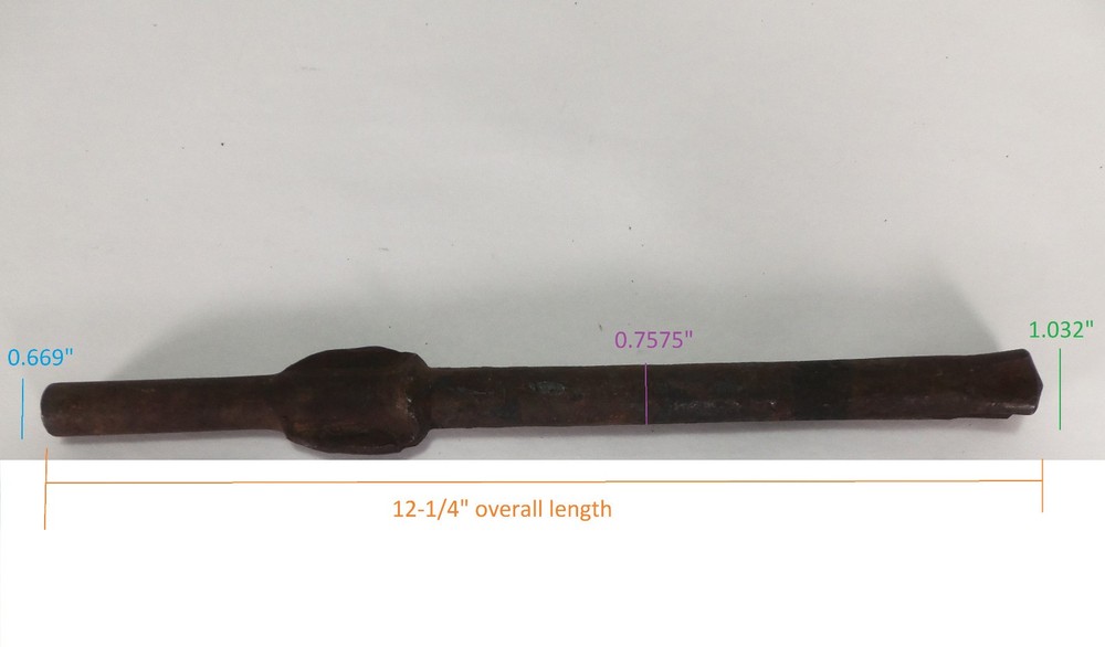 Heavy Duty Bit for Air Pneumatic Jack Hammer Tool Phillips Head Type 12-1/4"
