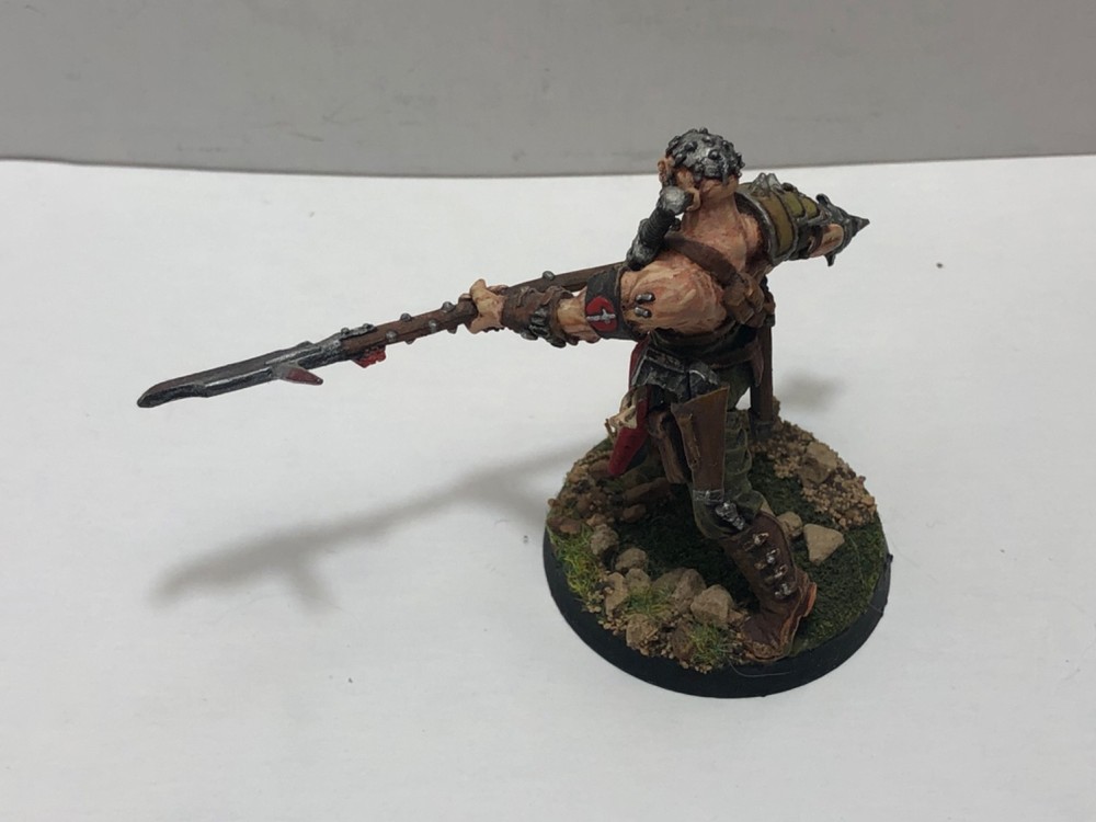 Inquisitor Sergeant Stone Metal - OOP - Games Workshop Warhammer 40K 54mm